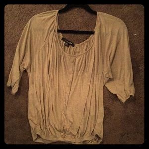 Forever 21 Tan Shirt